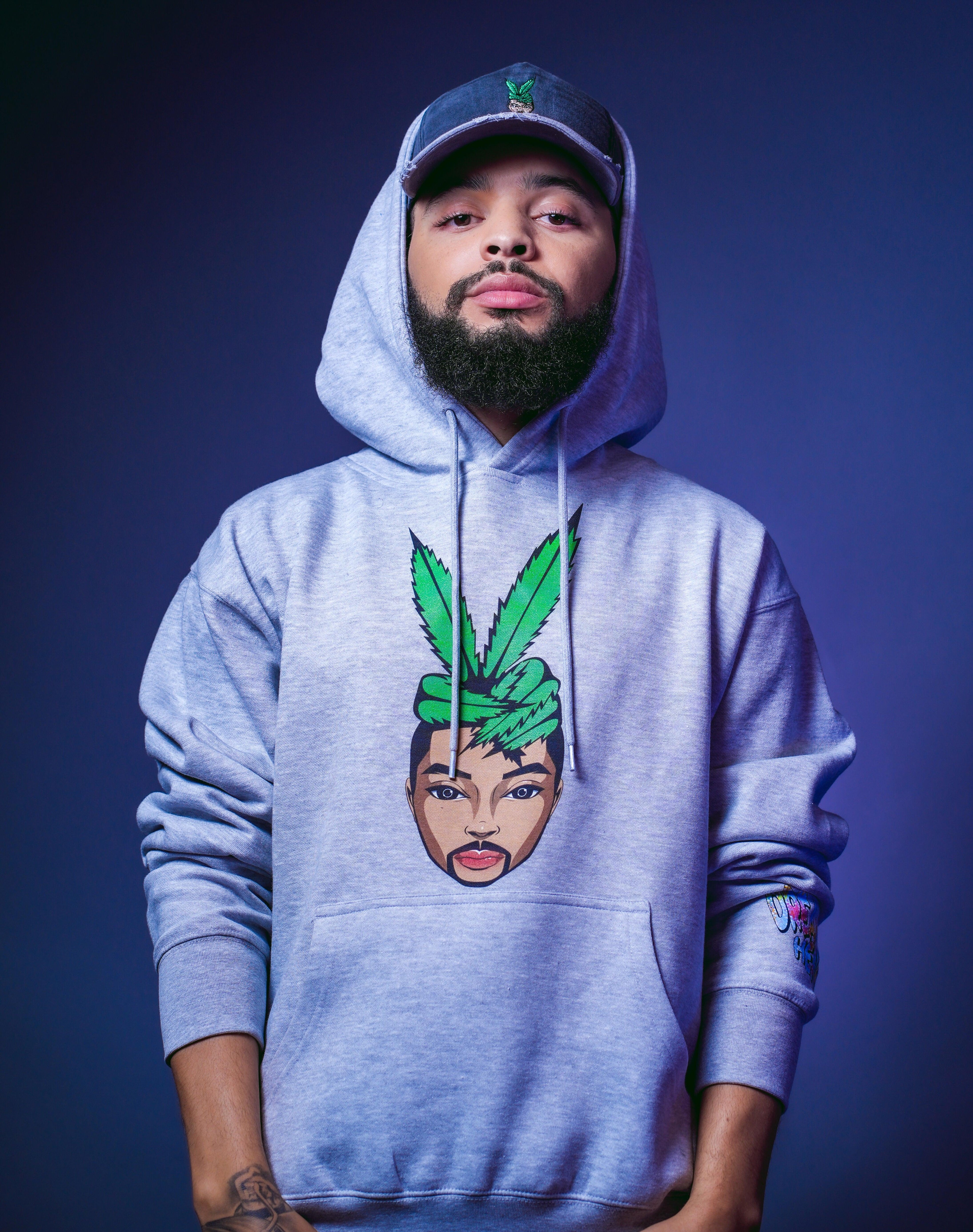 #WeedHead Hoodie – Where Art Meets Herb